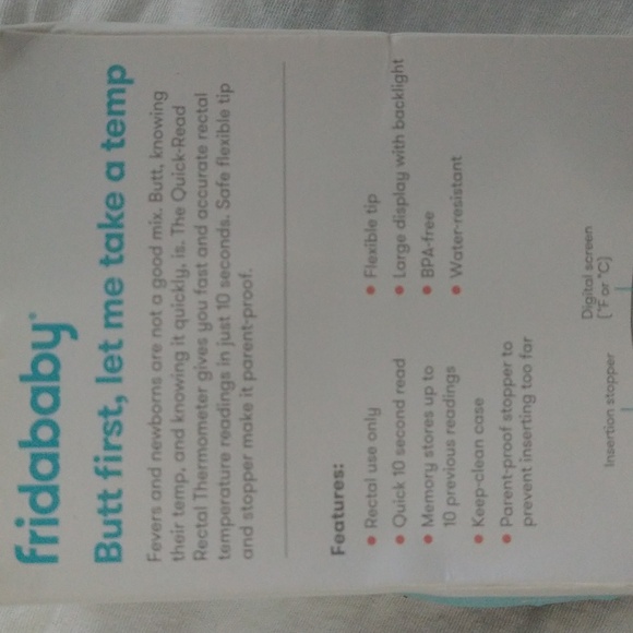 Fridababy Baby Digital Rectal Thermometer - Picture 4 of 5